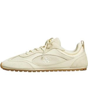 Tory Burch Field Trainers "Light Cream" 176839 250" - Black