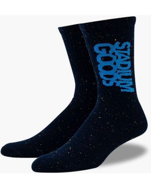 Stadium Goods Crew Socks - Blue