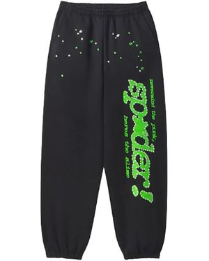 Sp5der Punk V2 Joggers 669" - Black