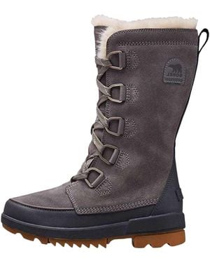 Sorel Tivoli Iv Tall Waterproof Boots "Quarry" Nl3426 052" - Black