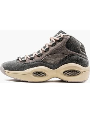 Reebok Question Mid Suede" Fw0875" - Black