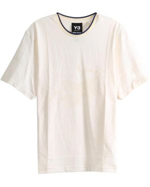 adidas Wales Bonner Y-3 Graphic T-Shirt "Chalk" Ks3977" - Black