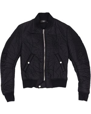 Amiri Tonal Crinkle Jacket Pf22Mos011" - Black