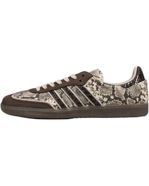 adidas Samba Og Khaki Snakeskin" Ki5618" - Black