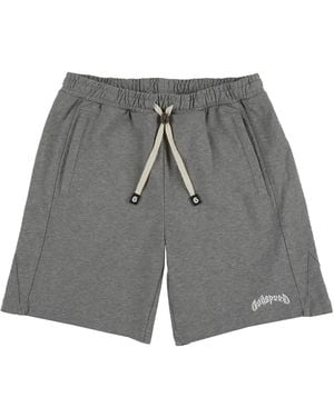 GODSPEED NEW YORK Vital Set Shorts "Dark Heather" Gs698" - Black