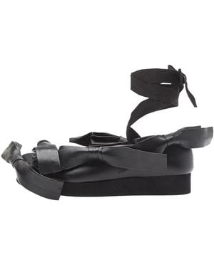 Comme des Garçons Phileo Platform Ballet Flat Cdg Phil Bllt" - Black