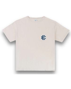 Eric Emanuel Ee Basic T-Shirt "Ivory/ Ee816" - Black