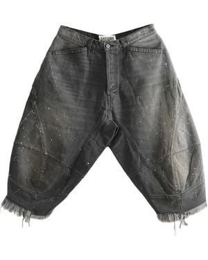 Satoshi Nakamoto Acid Rain Short Sat085" - Black