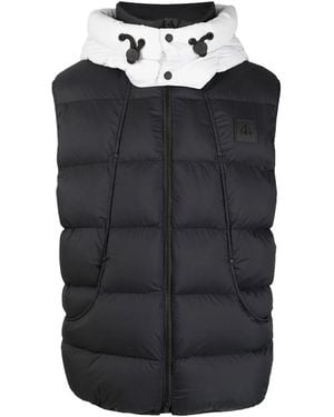Moose Knuckles Flightweight Bushwick Vest M32Mv465-292" - Black