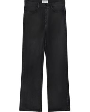 MIDNIGHT RODEO Essential Waxed Denim Mrb05" - Black