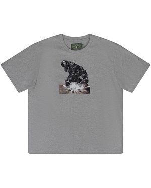 DENIM TEARS Srca Graphic Iii T-Shirt Dt753" - Black