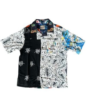 GALLERY DEPT. Floral Parker Button Up Shirt Gd285" - Black