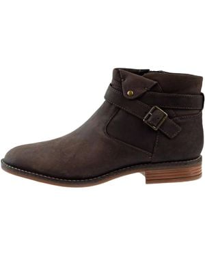 Clarks Brean Strap "Dark" 26160046" - Black