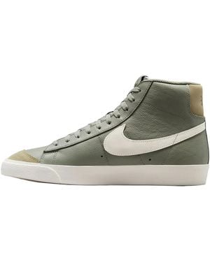 Nike Blazer Mid '77 Premium "Dark Stucco" Fz1671 001" - Black