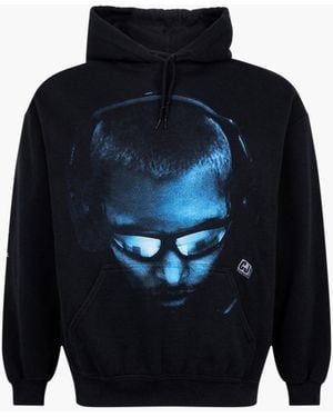 Travis Scott Corrupted Hoodie - Black