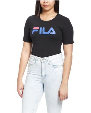 Fila Daisy High Cut Body Suit Lw017329 001" - Black