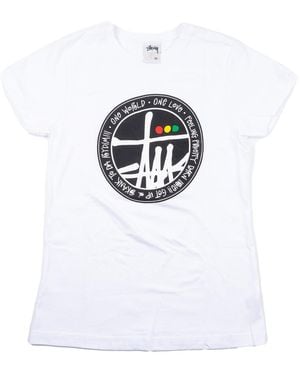 Stussy One World One Love T-Shirt Stus86" - Black