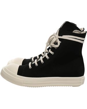 Rick Owens Scarpe Denim High Milk Milk" Du01F4800 Doeh4 911" - Black