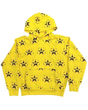 DENIM TEARS Every Tear Is A Star Hoodie Dt596" - Yellow