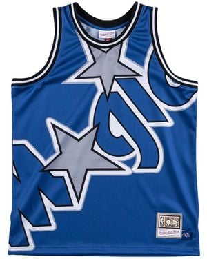 Mitchell & Ness Nba Big Face Jersey "Orlando Magic - Blue