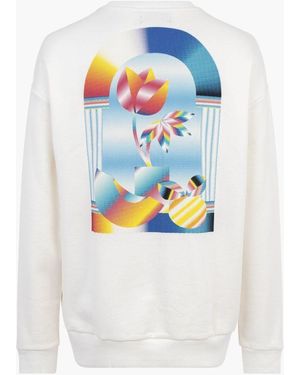 Stadium Goods Above The Clouds Crewneck "erin D. Garcia" - White