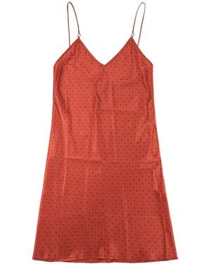 Chrome Hearts Silk Dress Chrm0913" - Red