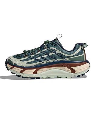 Hoka One One Mafate Three2 Wordmark "Fern" 1175490 Fvy" - Black