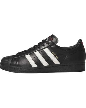 Adidas Superstar Black Shoes for Men - Up to 32% off | Lyst UK