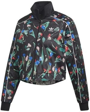 adidas Originals Bellista Allover Print Track Jacket Ec5772" - Black