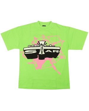 HELLSTAR Son Of God T-Shirt Hsr038" - Green