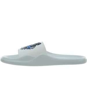 KENZO Pool Tiger Logo Sandals F855Sd104P7101" - Black