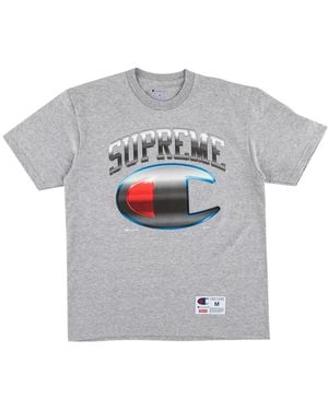 Supreme Champion Chrome Ss Top "Ss19" Su7156" - Black