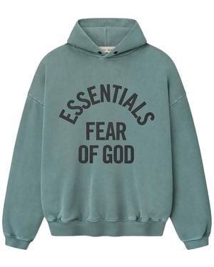 Fear Of God Campus 90's Hoodie "Faded Coastal" 192Sp266703F" - Green