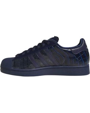adidas Superstar Ii "Anthony Edwards Croc" Ki6585" - Blue