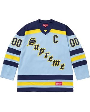 Supreme Fire & Ice Hockey Jersey "Fw25 - Black
