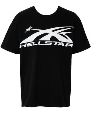 HELLSTAR Sports Logo T-Shirt Hsr348" - Black