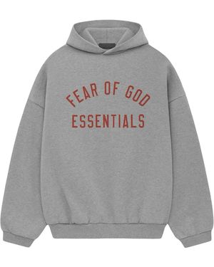 Fear Of God State Fleece Hoodie "Dark Heather" 192Bt246259F" - Black