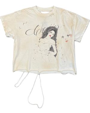 SEKRIT Lips T-Shirt "Vintage" Skrt014" - Black