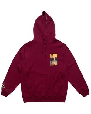 Undercover C/S Twin Peaks Hoodie Uc2D48012" - Red