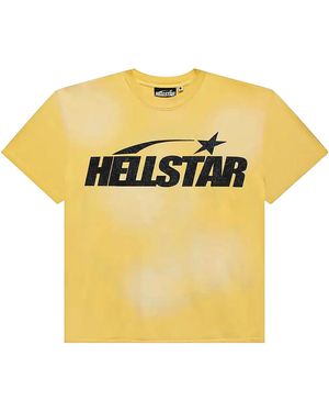 HELLSTAR Classic Glitter Logo T-Shirt Hsr311" - Black
