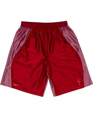 Travis Scott Nike Basketball Shorts Tsuc110" - Red