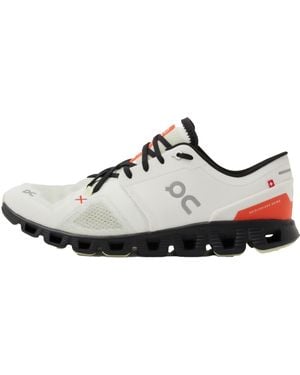 On Shoes Cloud X 3 "Ivory Flame" - Black
