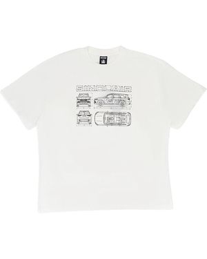 Sinclair Maybach T-Shirt Smt170 1 Wht" - Black
