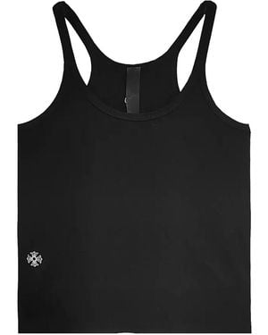 Chrome Hearts Bad Seed Ch Embroidered Rib Tank Top Chrm1592" - Black