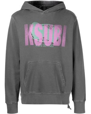 Ksubi Hoodie "Deranced Kash" 5000007157" - Black