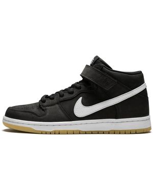 Nike Sb Dunk Mid Pro Iso Label - Black