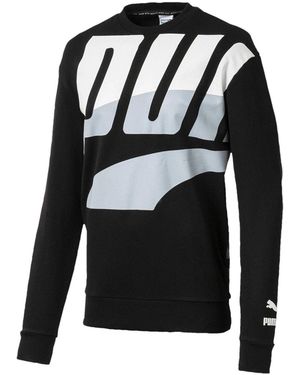 PUMA Loud Pack Crewneck Sweatshirt 577359 01" - Black