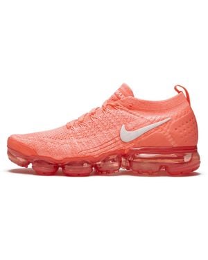 Nike Air Vapormax Flyknit 2 "Crimson Pulse" 942843 800" - Red