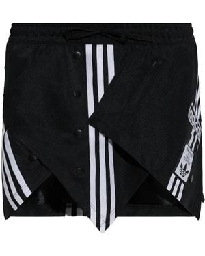adidas Mia Marquez Reconstructed Adibreak Mini Skirt Ks4165" - Black