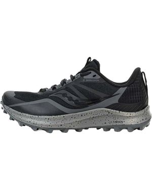 Saucony Peregrine 12 Charcoal" S10737 05" - Black